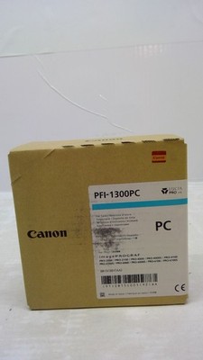 Genuine Canon PFI-1300PC Photo Cyan Ink Cartridge 0815C001  0815C001AA