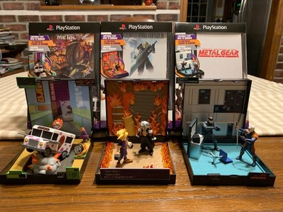 Console Heroes Playstation Final Fantasy Metal Gear Solid Twisted Metal Dioramas