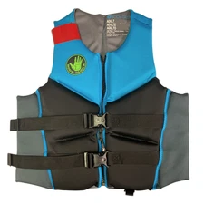 Body Glove Men's Segmented USCG Approved Life Jacket, Blue/Black (M (37"-41"))