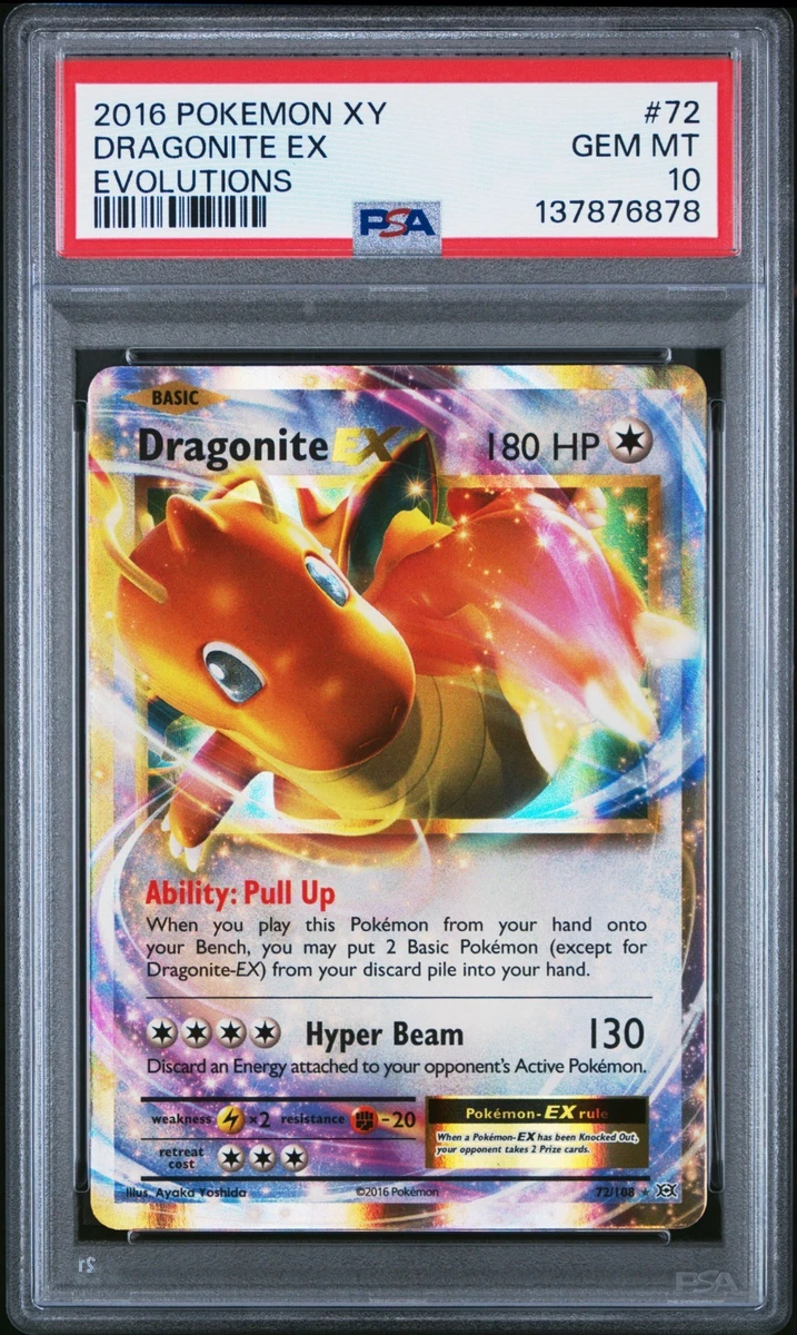 Pokémon TCG Professional Sports Authenticator (PSA) Grade 10 XY