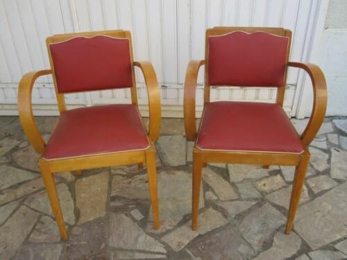 Fauteuils du XXe siècle rouges