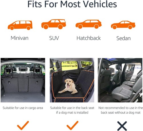 Adjustable Dog Car Barrier - 16" Pet Divider for SUV/Truck, Universal Fit, Black - Picture 2 of 7
