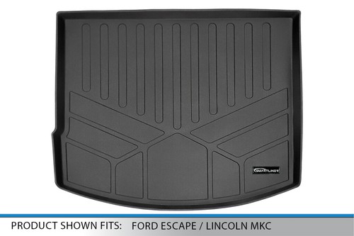 SMARTLINER Cargo Trunk Liner Mat 2013-2019 Ford Escape | 2015-2019 Lincoln MKC - Picture 3 of 10