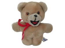 Vintage SNUGGLE Miniature Stuffed Bear Plush Stuffed Animal Stuffie Russ Berries