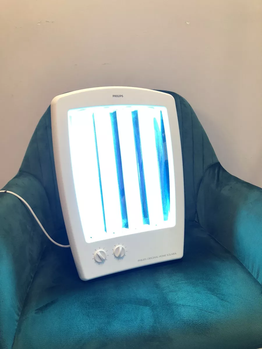 Tanning at sales home lamp