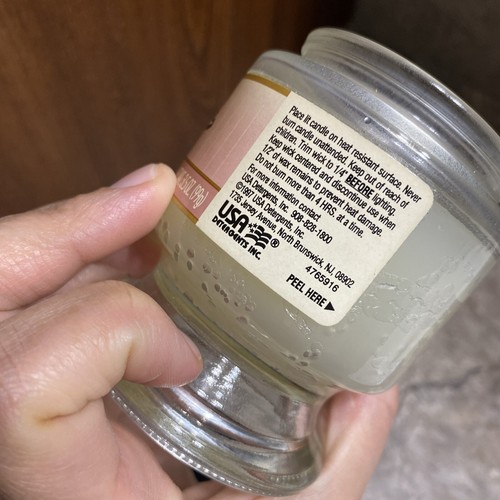 Candela profumata vintage Country Air NOS vaniglia francese davvero rara! - Foto 4 di 5