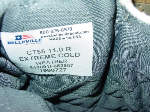 Belleville C755 Extreme Cold Weather Coyote Brown Boots! Size 11R - Picture 10 of 13