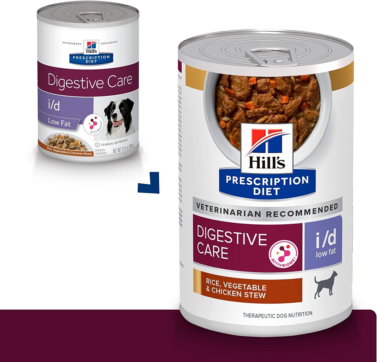 Hill's Prescription Diet i/d Low Fat Digestive Care CHICKEN 12 CANS