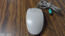 Vintage Generic 2 Button PS/2 Mouse model M-S34