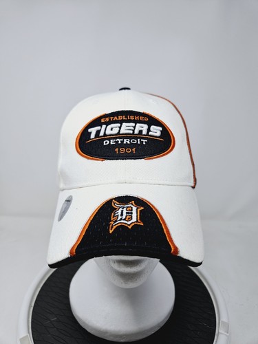 Vintage Detroit Tigers Embroided Strapback Hat MLB 2000s Used FAST SHIPPING