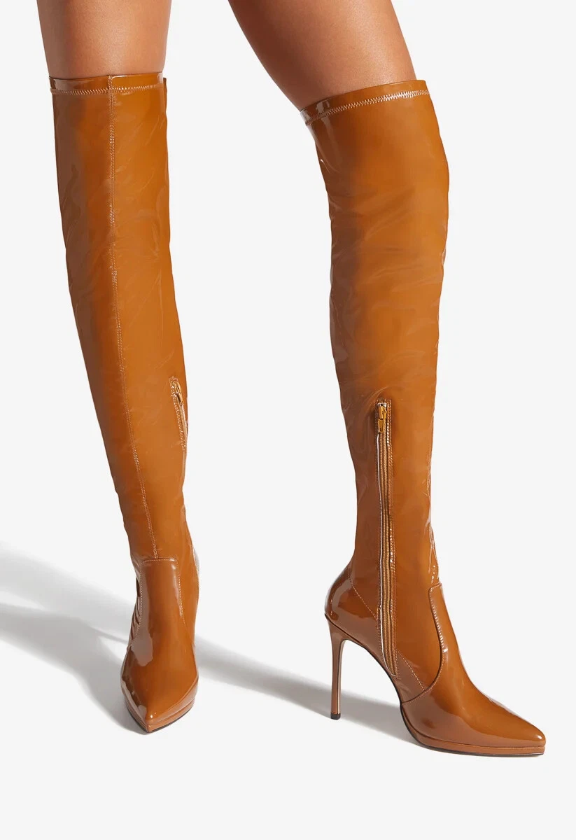 Camel thigh hotsell high boots