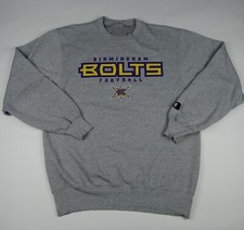 CHAMPION Birmingham Thunderbolts Sweatshirt Vintage XFL Football Men's Large