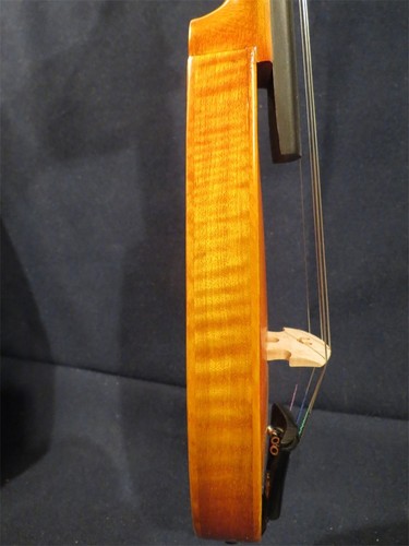 Mini violín, estilo barroco elegante violín Pochette 7 3/4", sonido resonante #13151 - Imagen 6 de 8