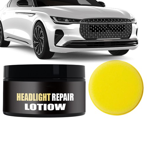 Headlight Polish Headlamp Stain Removal Kit 100g Headlight Cleaner boosted