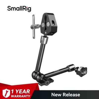 SMALLRIG 11 Zoll Magic Arm mit Krebs-förmiger Klemme für Actionkameras, Monitore