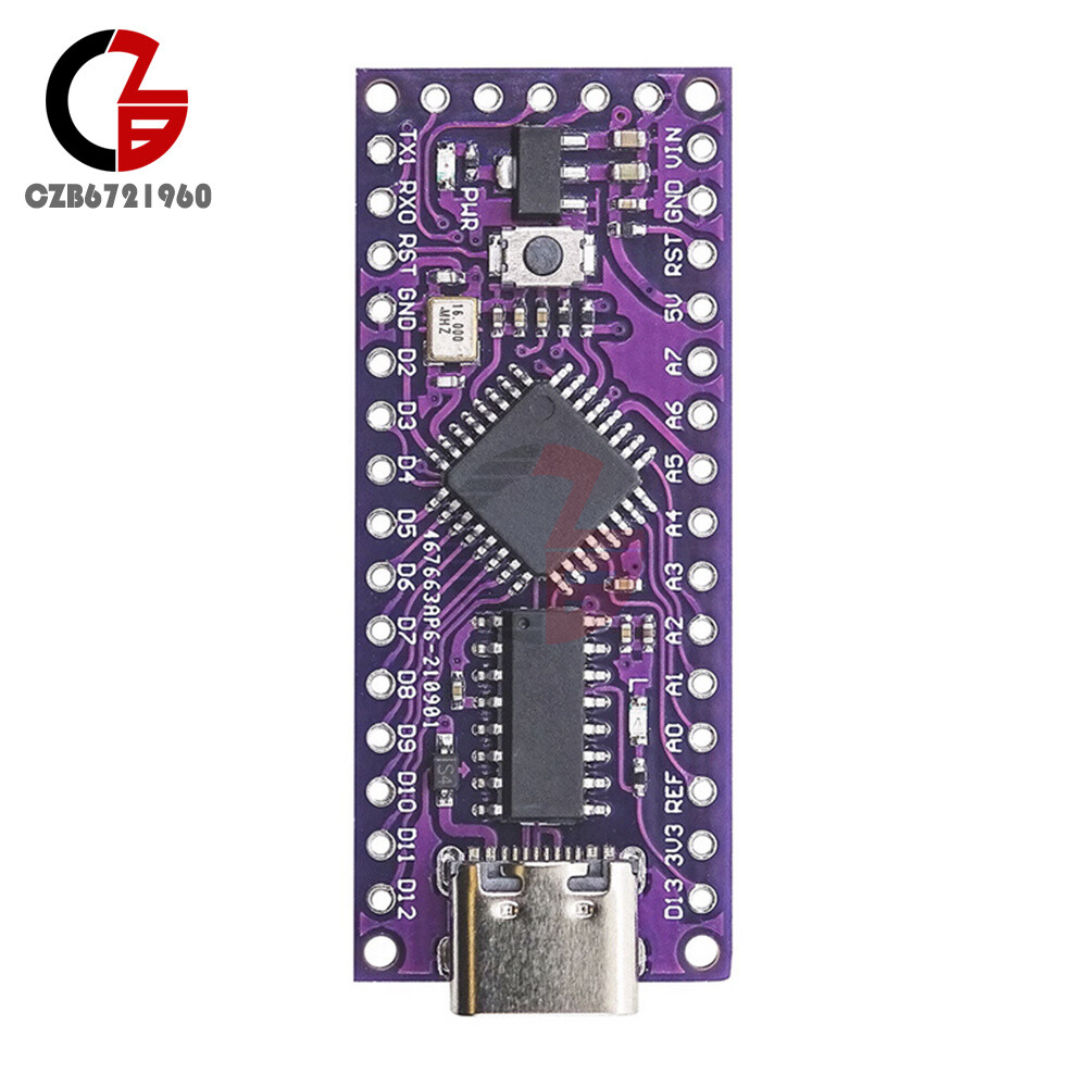 LGT8F328P-LQFP32 MiniEVB TYPE-C MICRO USB compatibile con ATMEGA328 Nano V3.0 LGT8F328P CH9340C / HT42B534-1 per Arduino