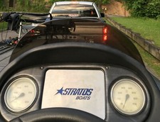 Stratos Boat Center Dash Plate - 304 Brushed ...