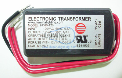 75 WATTS ELECTRONIC LOW VOLTAGE TRANSFORMER HD75-120