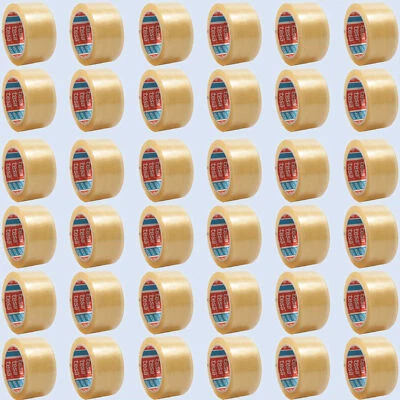 (0,03€/1m) 36 Rollen tesa 4024 Packband Paketband Klebeband 66m transparent