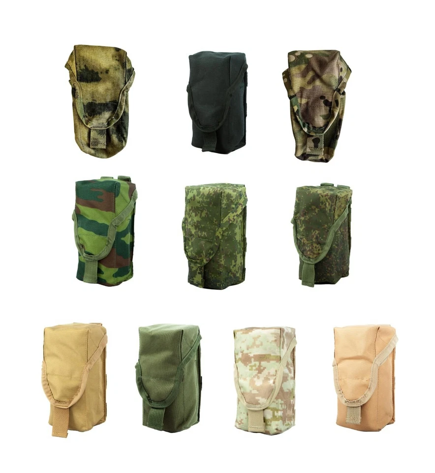 Tactical Pouch For 2 AS Magazines MOLLE Techinkom Hunting Russian Army Original