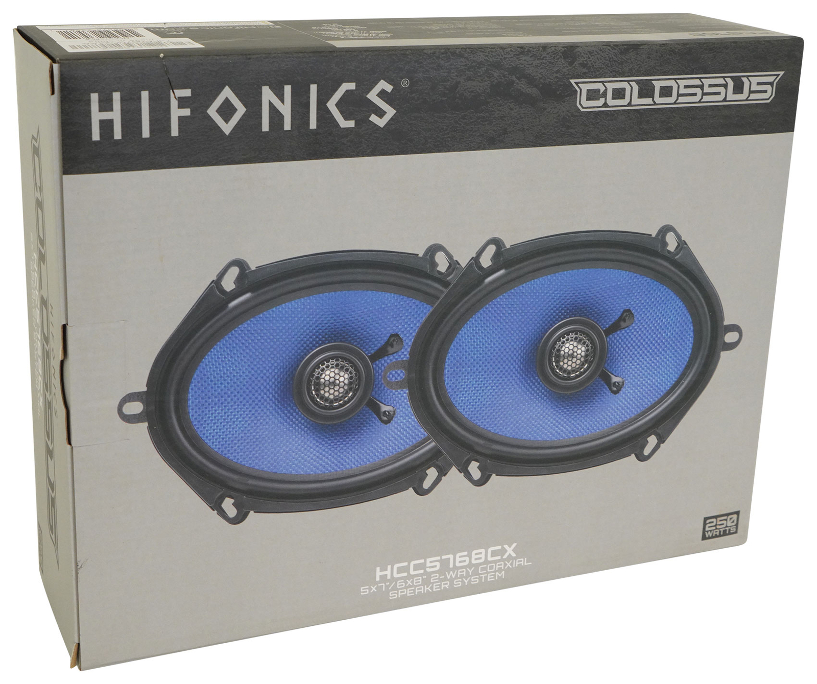 2 Hifonics HCC5768CX 5x76x82 HCC65CX 65 2-полосные коаксиальные автомобильные аудиодинамики