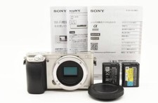 SONY  6000 ILCE-6000 Body Silver Black Digital Camera