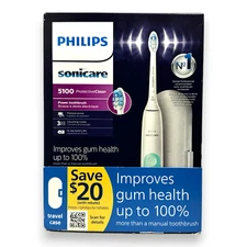 Philips Sonicare 5100 Protective Clean Power Toothbrush White -New In Box-