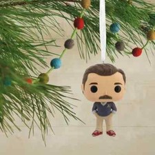 Hallmark Funko POP Ted Lasso Christmas Tree Ornament