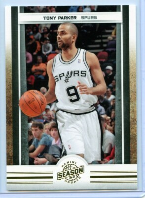 Tony Parker 2009 Panini Season Update GOLD 9/24 💎 Jersey # 🔥