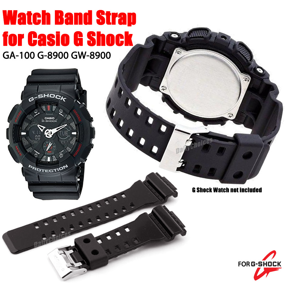 16mm WATCH BAND STRAP FITS For G SHOCK GA100 G8900 GW8900 PINS TOOL