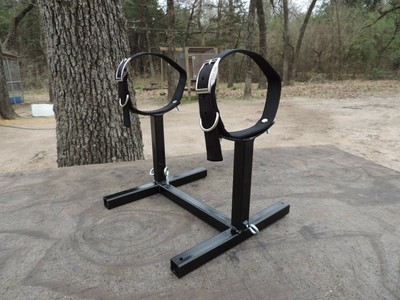 Fully Adjustable Grooming Breeding Stand W Collars Medium Size