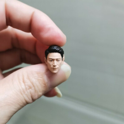 Painted 1/18 Scale Chinese Paladin Wallace Huo Head Sculpt Fit 3.75'' Figure