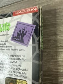 Shadowgate Game for NES Nintendo In Box Box Has Issues