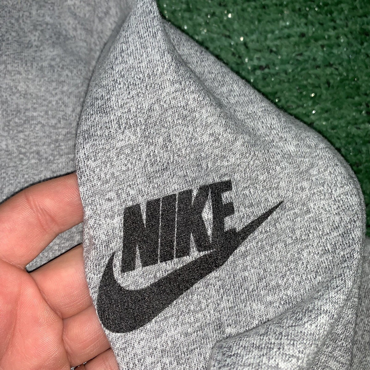 HIKE NIKE 80s Vintage T Shirt OG Rare Grail Geisha Rap Japan Gray
