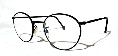 l.a.Eyeworks TOTTO Eyeglasses Frames Black 412 metal Round l.a.Eyeworks TOTTO Eyeglasses Frames Black 412 metal Round