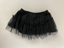Baby Infant Girl's Jumping Beans Black Layered Tutu Tulle Skirt Toddler 18m
