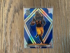 2021 Panini Chronicles Spectra Draft Picks Larry Rountree III Blue Rookie 56/99 