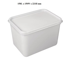  4 Litre Ice Cream Tubs with lids /Food Storage Containers with lids (10)