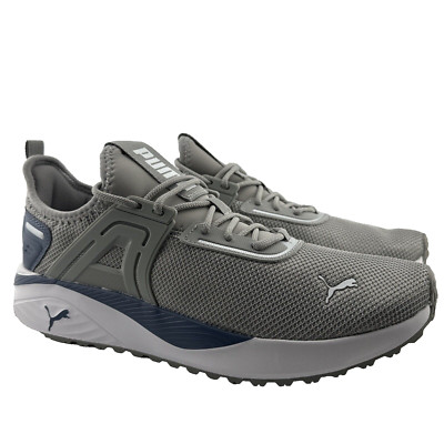 Puma Pacer 23 Tech Overload Men's Running Athletic Shoes Gray Blue White SIZE 11
