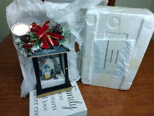 Bradford Exchange Thomas Kinkade REJOICE Christmas Lantern Sparkle Of Season NIB