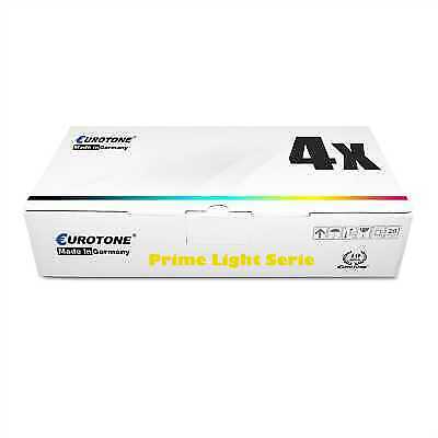 4x Eurotone PRIME Patrone/Chip für HP Color LaserJet Pro CP-1027 100 MFP M-175