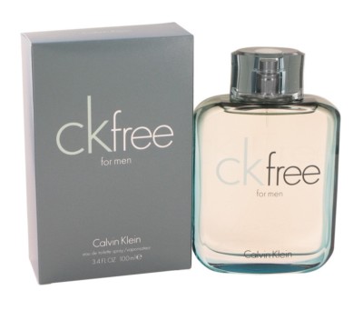 Ck Free Calvin Klein Men 3.4 oz 100 ml Eau De Toilette Spray Nib Factory Sealed