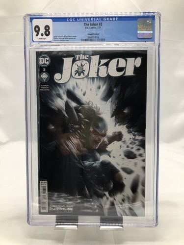 THE JOKER #2 2ND PRINT MATTINA VARIANT (2021) 1ST VENGEANCE BANE CGC 9.8 IN HAND