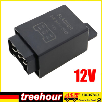 Blinkrelais Schlepper Traktor Blinker Blinkgeber Relais Universal 12V21W(2+1+1)
