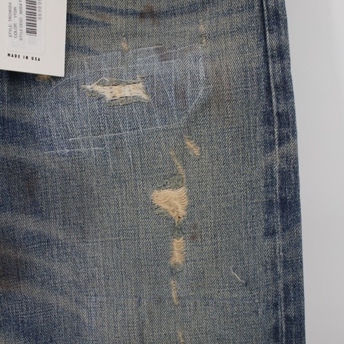 NWT Simon Miller Jean Mens 29 Troy Classic Selvedge Denim Distressed Made in USA - Picture 3 of 20
