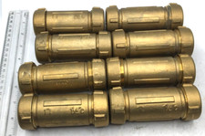 Compression Coupling Lot of 8, 1" I, 1-1/4" C, New