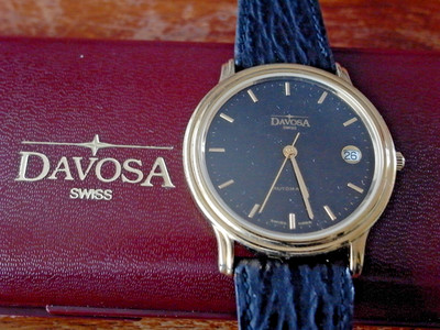 Exklusive Davosa Swiss Automatic Herrenuhr   ETA-Kaliber