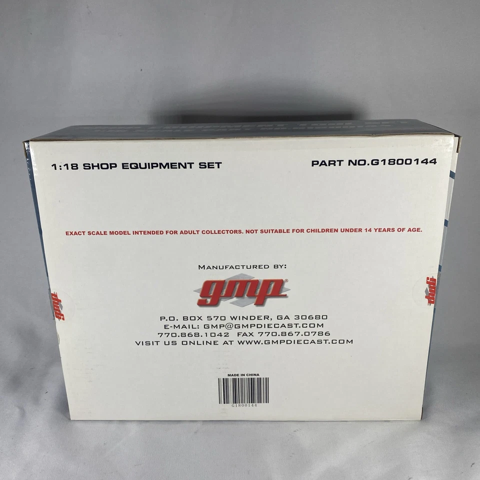GMP Peachstate 1/18 Profesional Shop Equipment Tool Set, #G1800144 - Image 2 of 4
