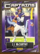2025-26 Panini Instant NFL Captains #CPT-24 J.J. McCarthy Minnesota Vikings