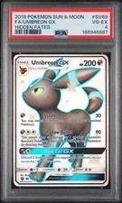 2019 POKEMON SUN & MOON HIDDEN FATES #SV69 FULL ART/UMBREON GX PSA 4 on eBay